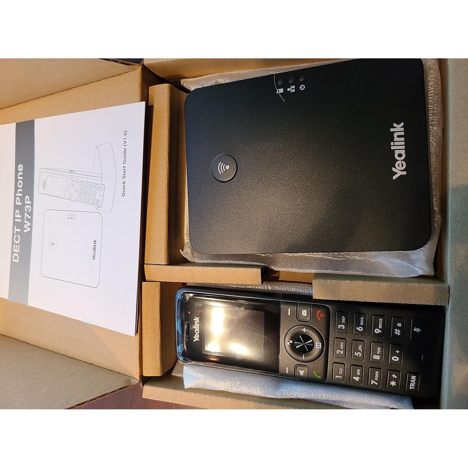Yealink W73P IP Phone (Cordless + Corded DECT System)